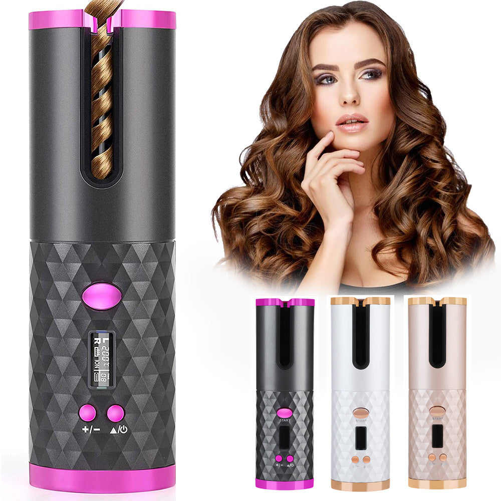 Curl Your Way to Perfection, Portable Automatic Hair Curler for Women - najmashoppifystore